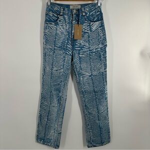 NWT Rachel Comey Norm Pant Baby Blue Zebra